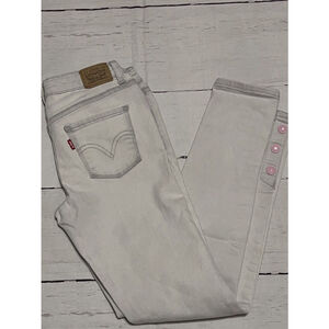 Levis Jeans Girls 12 Regular Ankle Super Skinny 710 Stretch Adjustable Waist